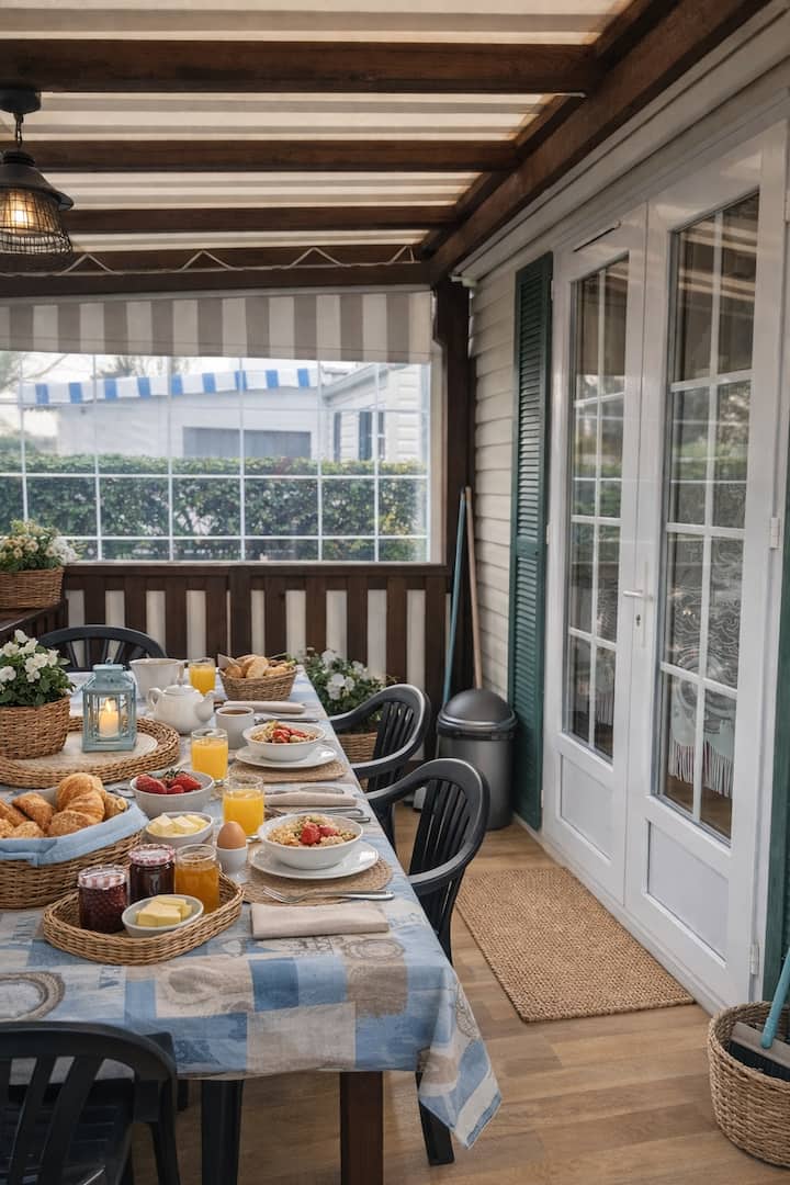 Joli Mobil-home - Terrasse Couverte Près De La Mer - Pornic
