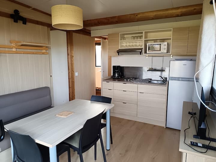 Chalet 2 En Bois Camping Les Chenes - Valençay