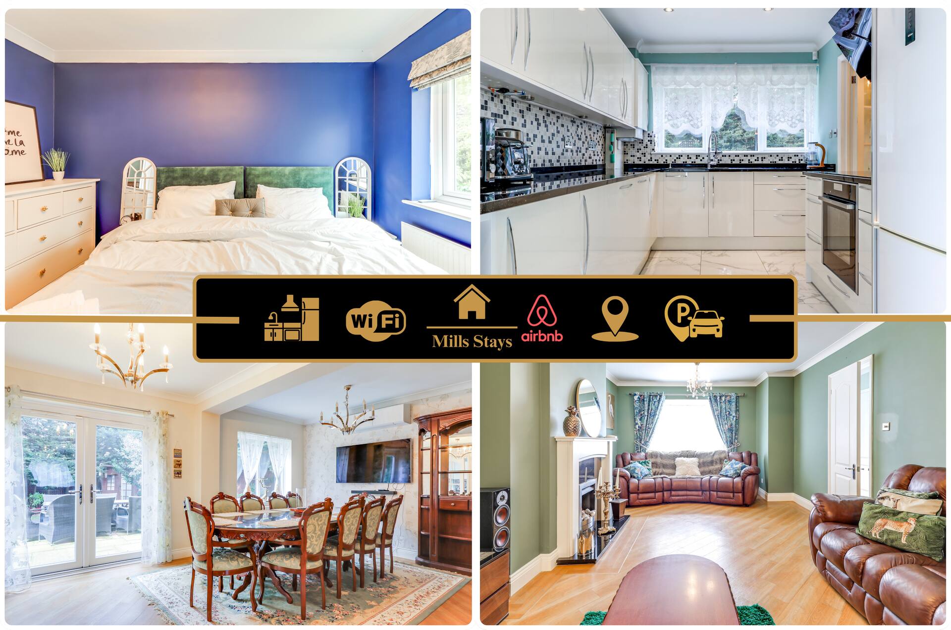 4 Bed 4Bath Home| Pool Gym|Great for Contractors