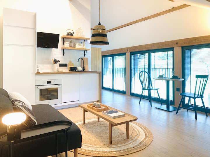 Ferme1860•rustique Moderne•jardin•studio Montagne - Talloires-Montmin