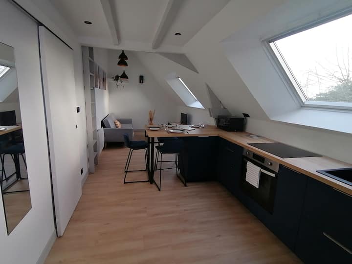 Charmant T2 Neuf Avec Mezzanine Moëlansurmer - Moëlan-sur-Mer