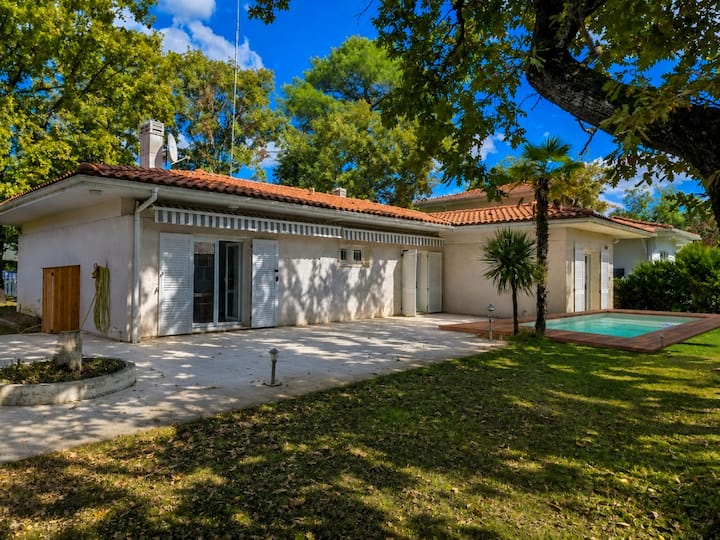 Maison Familiale Au Calme Taussat Coté Bassin - Lanton