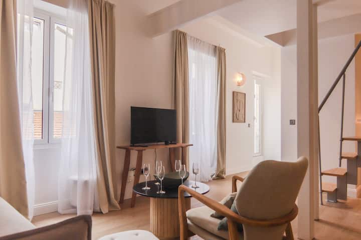 Duplex 6 éLégant Et Calme Au Coeur De Nice - Villefranche-sur-Mer