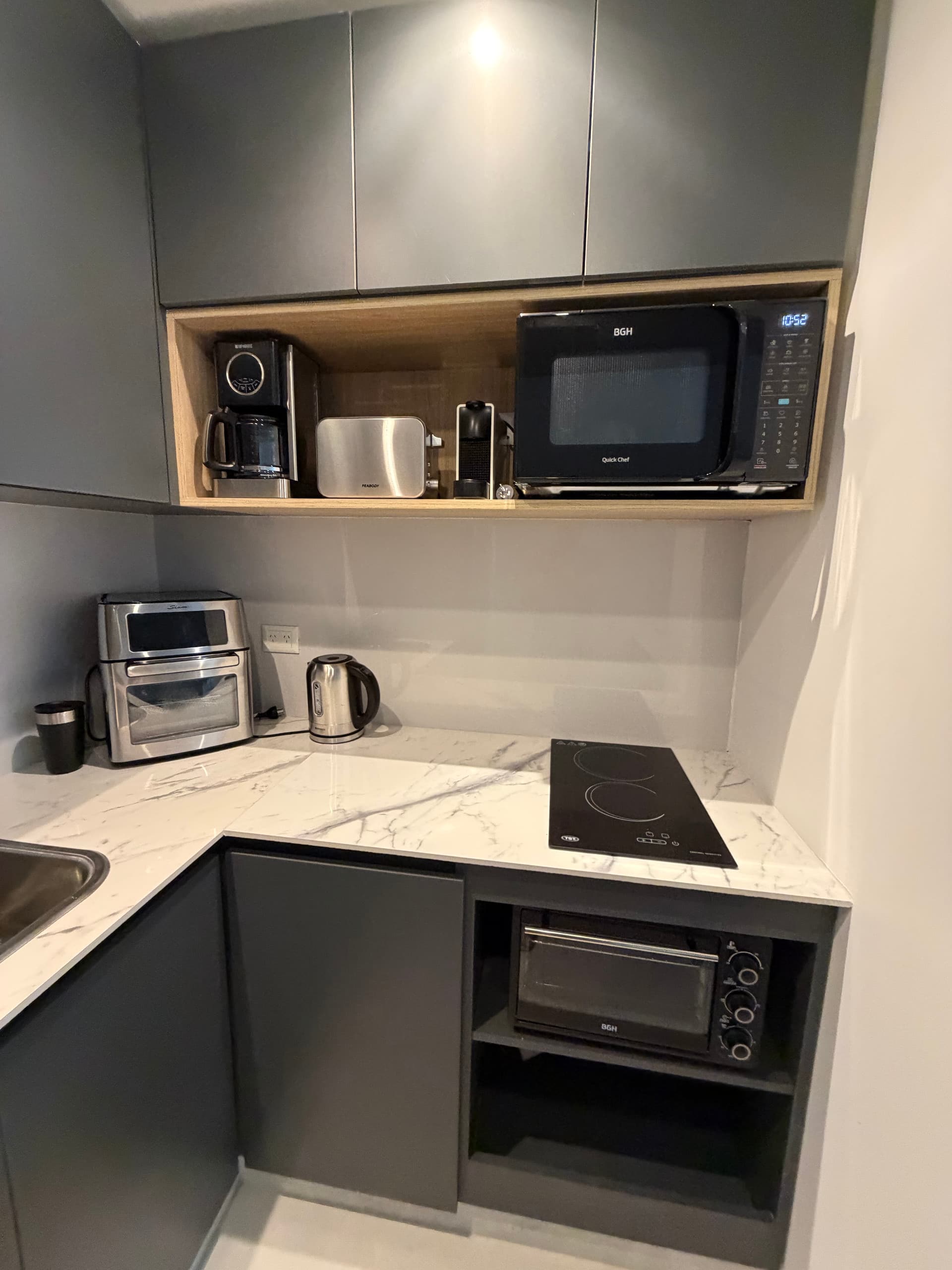 New, modern, and great location