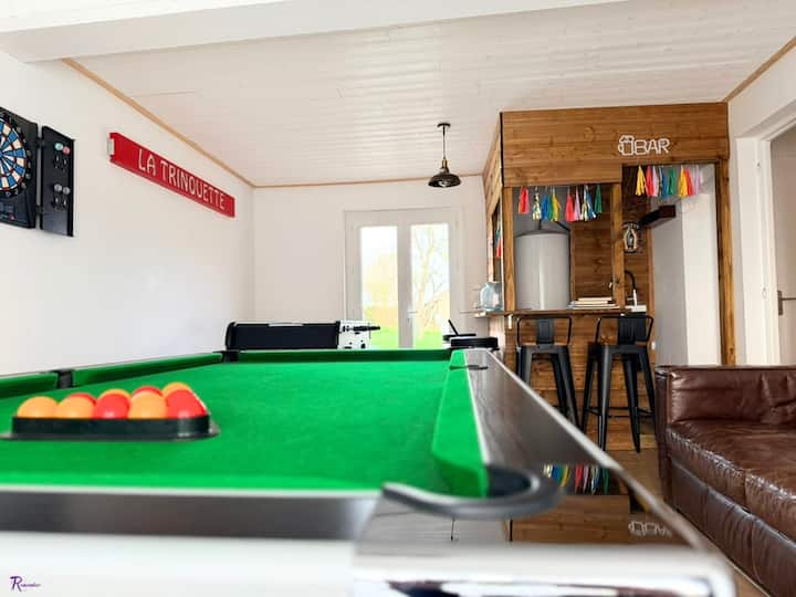 Arcade & Billard / 15 P - Normandie Mont-st-michel - Pontorson