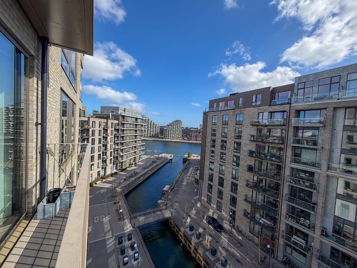 Spacious Apartment With City Views At Waterfront - Koppenhága