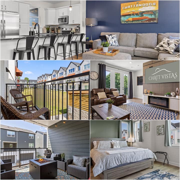 Chattvistas|two Family Townhouses|5bd6bt|slps 12+ - Chattanooga, TN