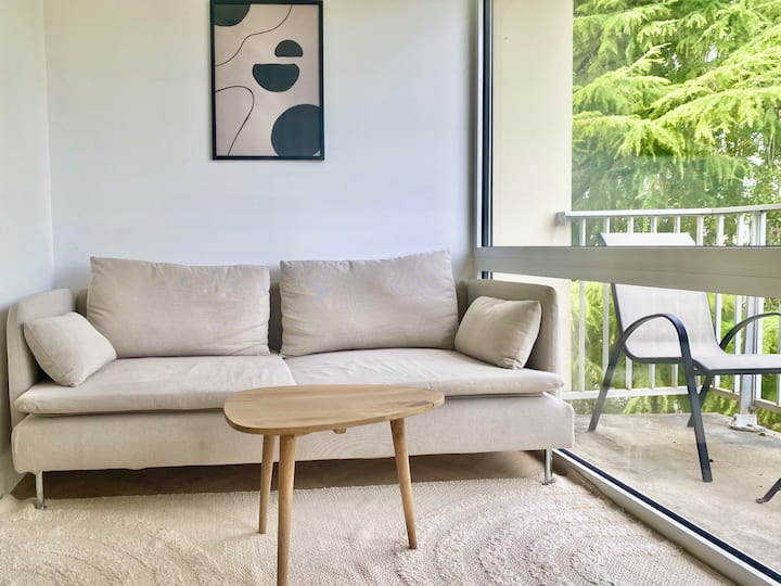 Studio Scandinave + Balcon : Chaleureux & Lumineux - Angers