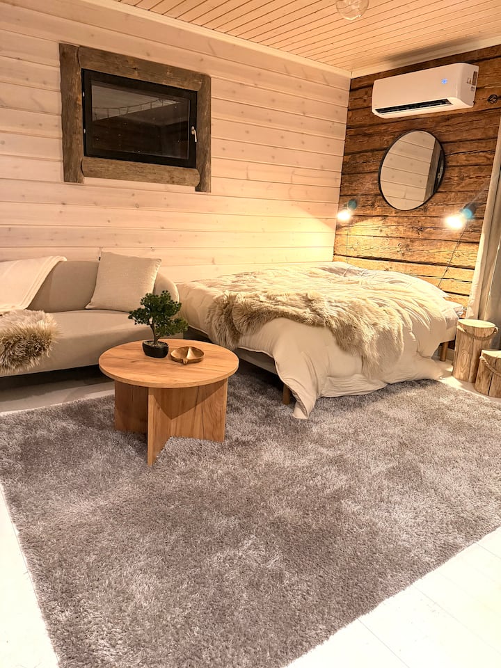 Cozy Log Studio Near Helsinki & Airport + Sauna! - Vantaa