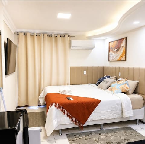 Top Airbnb: Triple Room in Petrópolis em Natal