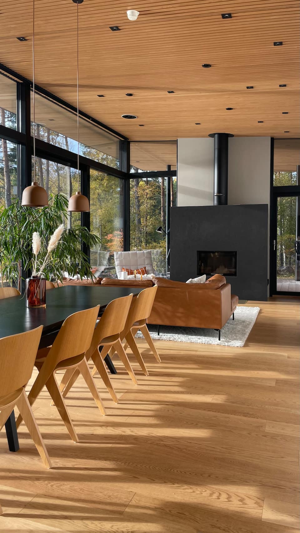 A glass-walled lakehouse with its own sauna near Tampere, Pälkäne, Pirkanmaa, Finland, photo 5 of 10