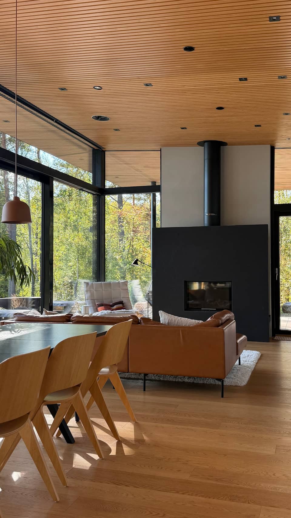A glass-walled lakehouse with its own sauna near Tampere, Pälkäne, Pirkanmaa, Finland, photo 1 of 10