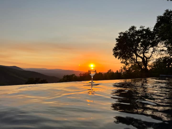 Villa Avec Magnifique Vue Dégagée. - La Garde-Freinet