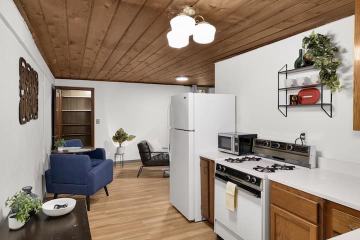 Mid-mod Hideaway, Cozy St. Paul 1br Apartment. - Saint Paul