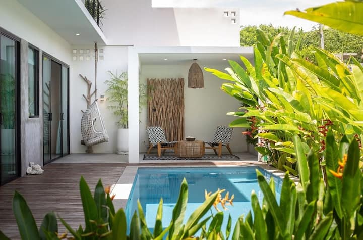 The Cube Villa | 4br W/ Private Studio & Garden - Ko Samui