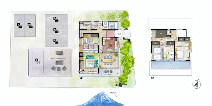 Mt Fuji View Villa | Sleeps 13 | Opening Sale - Fuji