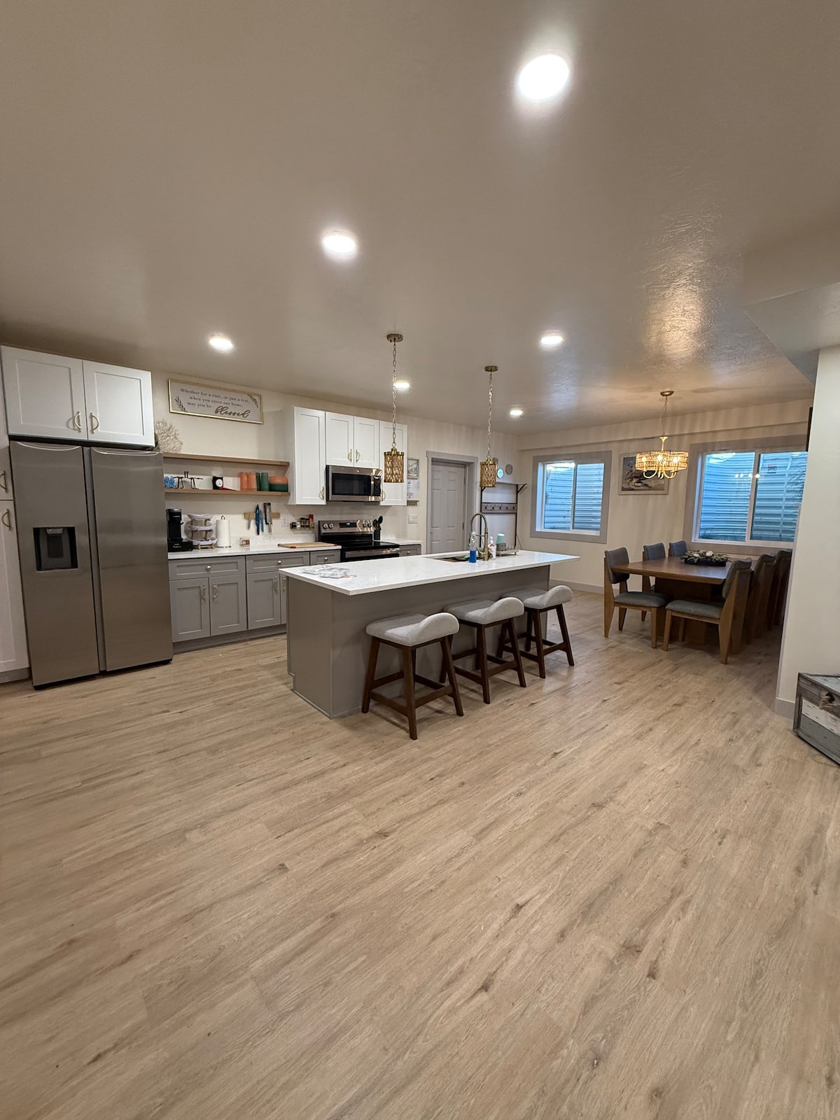 Kitchen at Santaquin Seaside Retreat