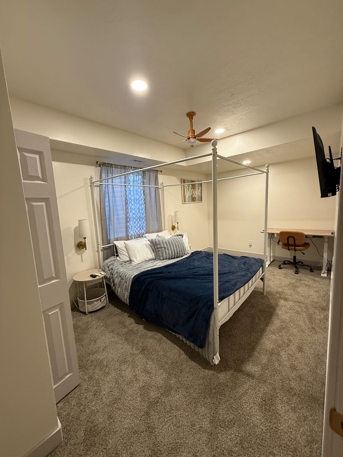Bedroom two at Santaquin Seaside Retreat