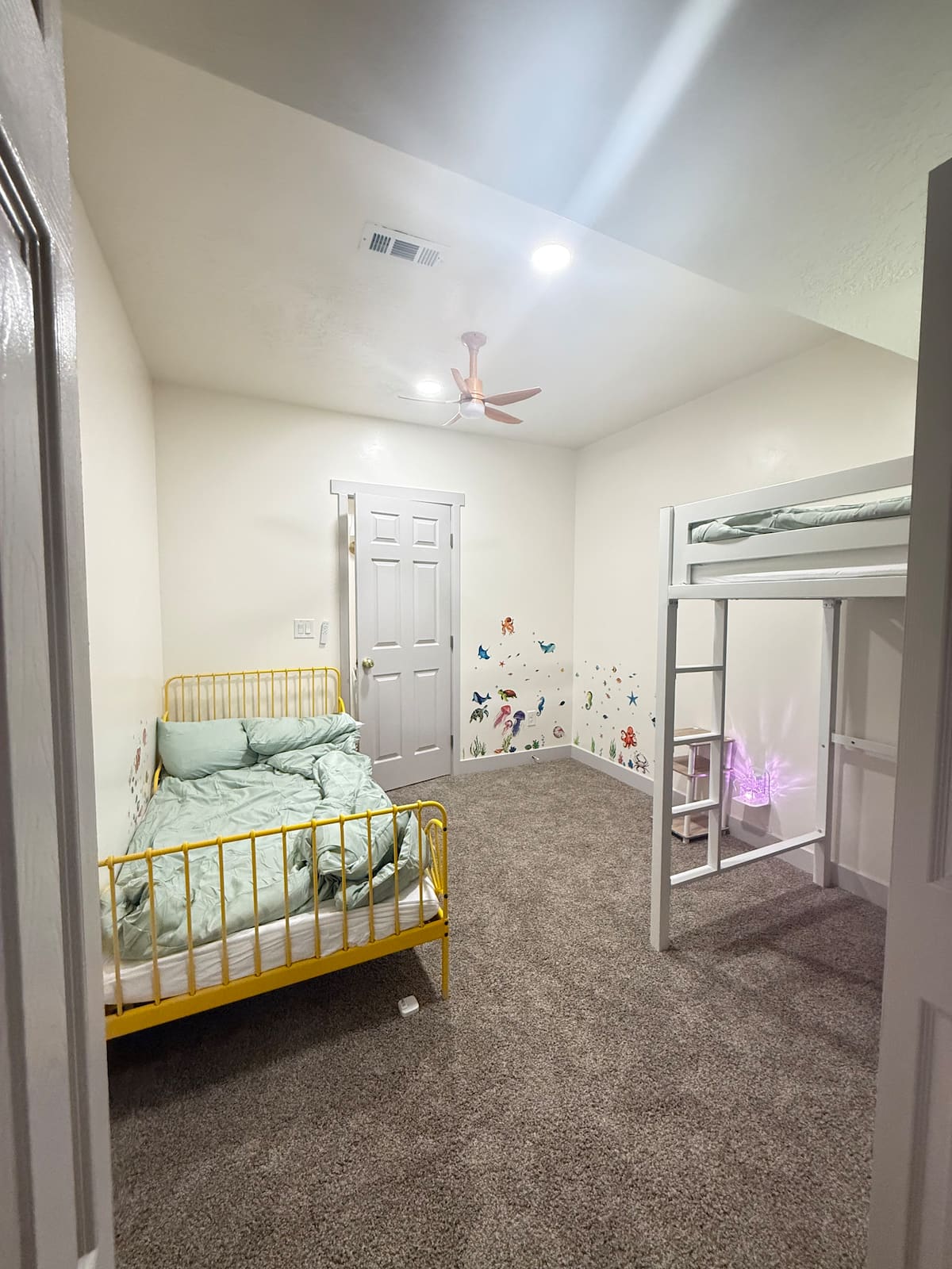 Bedroom one at Santaquin Seaside Retreat