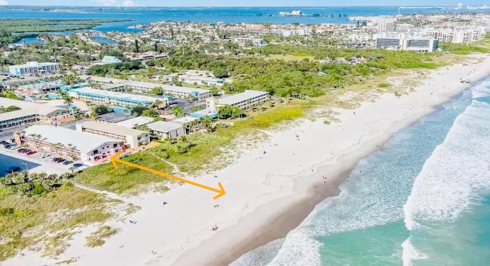 Beachside Sun, Sand and Rocket Launch Views condo in Cocoa Beach