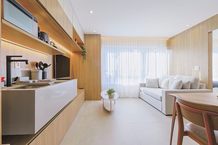 Studio 14º | Pinheiros | Piscina | Gym | Sauna - Brasil