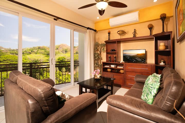 2 Bdr | 2 Bth Ocean & Mountain View Condo - Playa Herradura
