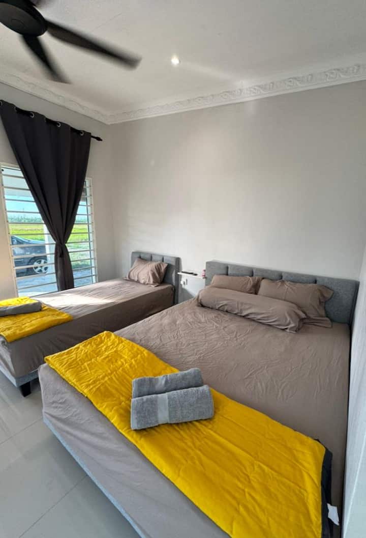 Haros Homestay Sungai Besar (Unit Alam) - Sungai Besar