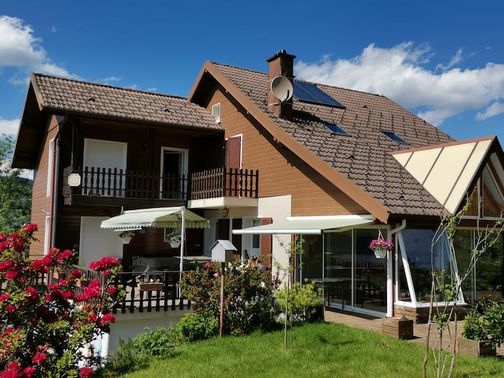 Deux Chambres Indépendantes Vue Imprenable Surlac - Gérardmer