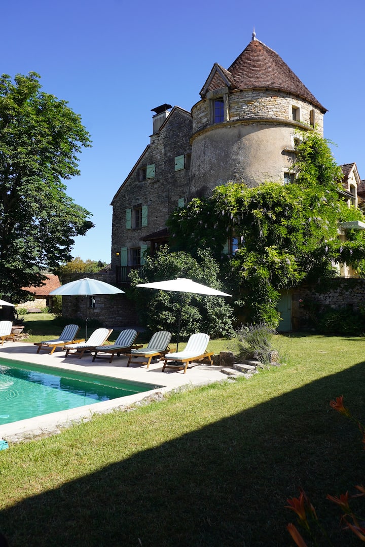 Mas De Garrigue: Chambres D'hôtes - La Lavande - Cajarc
