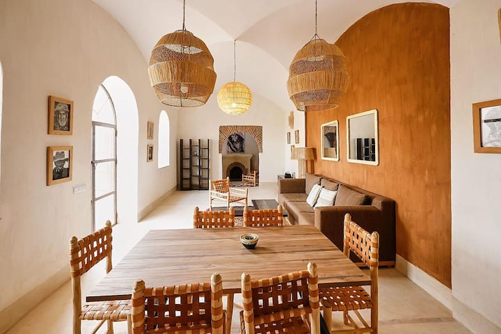 Berber Farmhouse, Private Pool With Atlas View - Oumnass