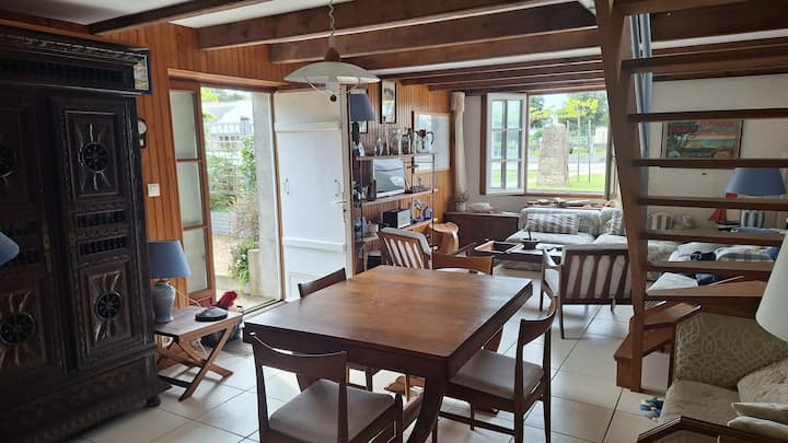 Maison De Charme Avec Jardin  Port De Kercabellec - Mesquer