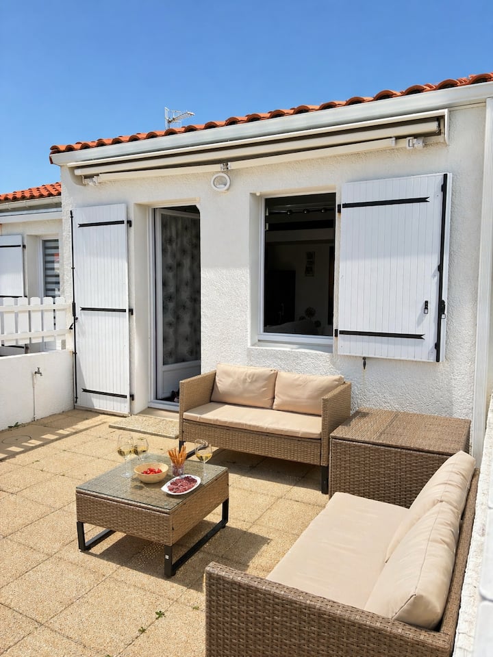 L’escapade Du Maupas - Maison à 5 Min De La Plage - La Tranche-sur-Mer