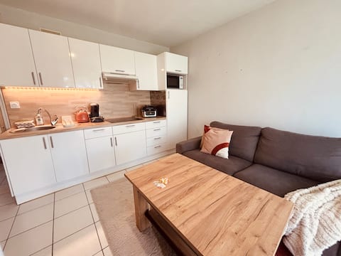 Successful Airbnb property: Lovely apartment, nice neighborhood, with parking in La Rochelle
