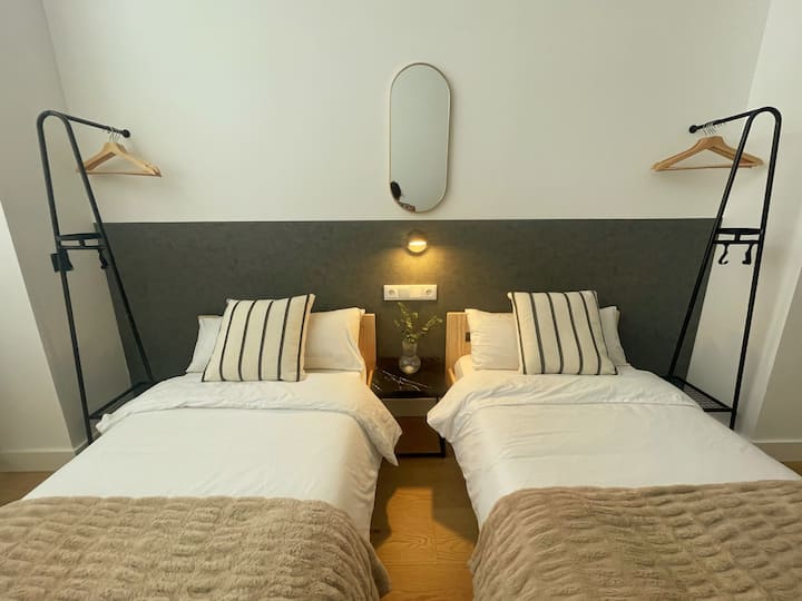 Bosko Loft 1: Twin/doble Urbano En Atxuri - Bilbao