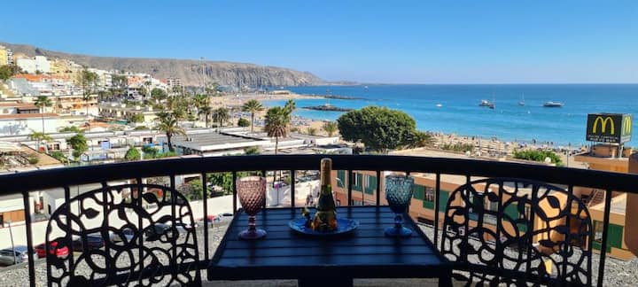 Torres Del Sol-la Perla Beachfront Ocean View - Los Cristianos