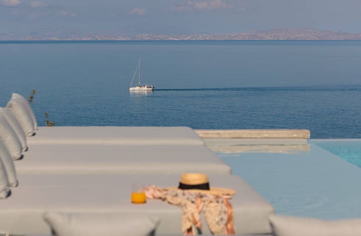 Peaceful Villa Cycladic In Kana Hotel - Naxos