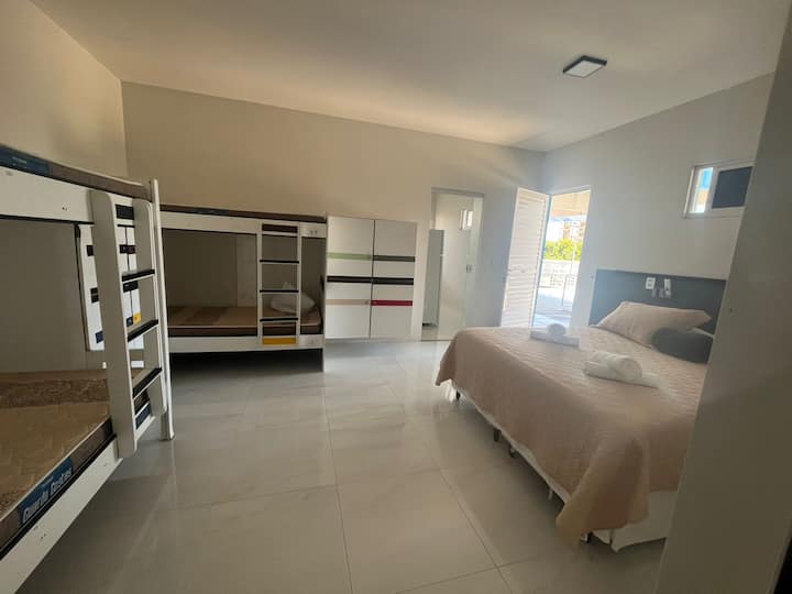 Suíte Acomodando Até 6 Pessoas Com Cozinha. - Natal