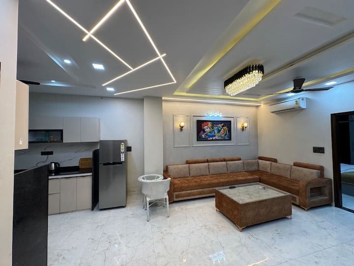 New- Luxury 1+1 Bhk Air-conditioned Furnished Flat - Rajasthan
