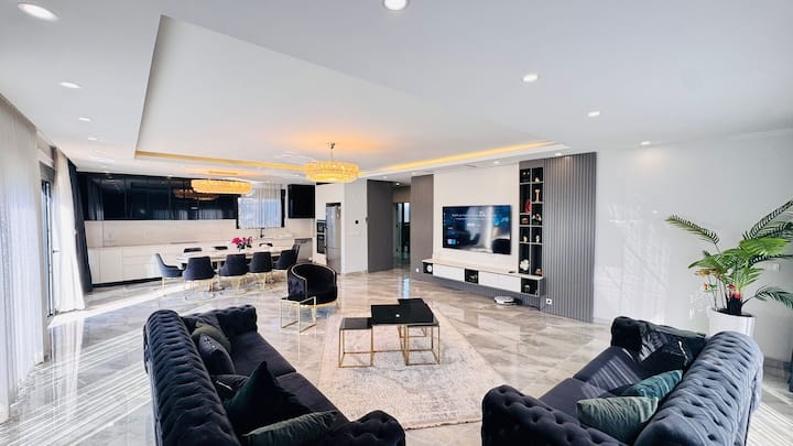 Villa Oslo 4+1 – Ultra Lüks  Tatil Villası - Serik