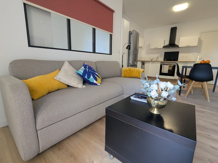 T2 Pro Avec Stationnement Et Jardin, Proche Centre - ibis budget Perpignan Centre