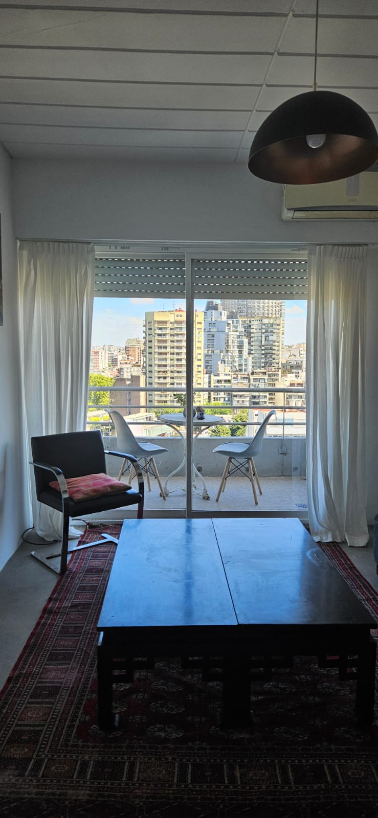 Departamento con vista al polo y pileta en Palermo