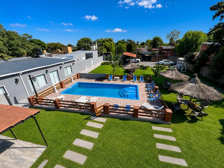 Parrilla | Piscina Climatizada | Jacuzzi - Cañuelas
