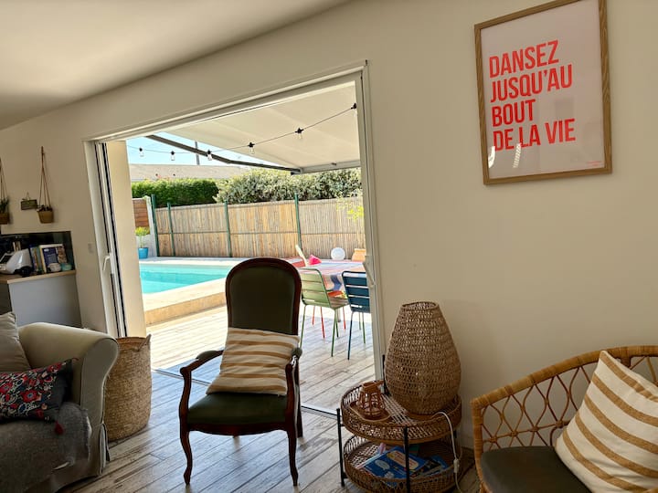 Maison Avec Piscine, Proche Bordeaux - Léognan
