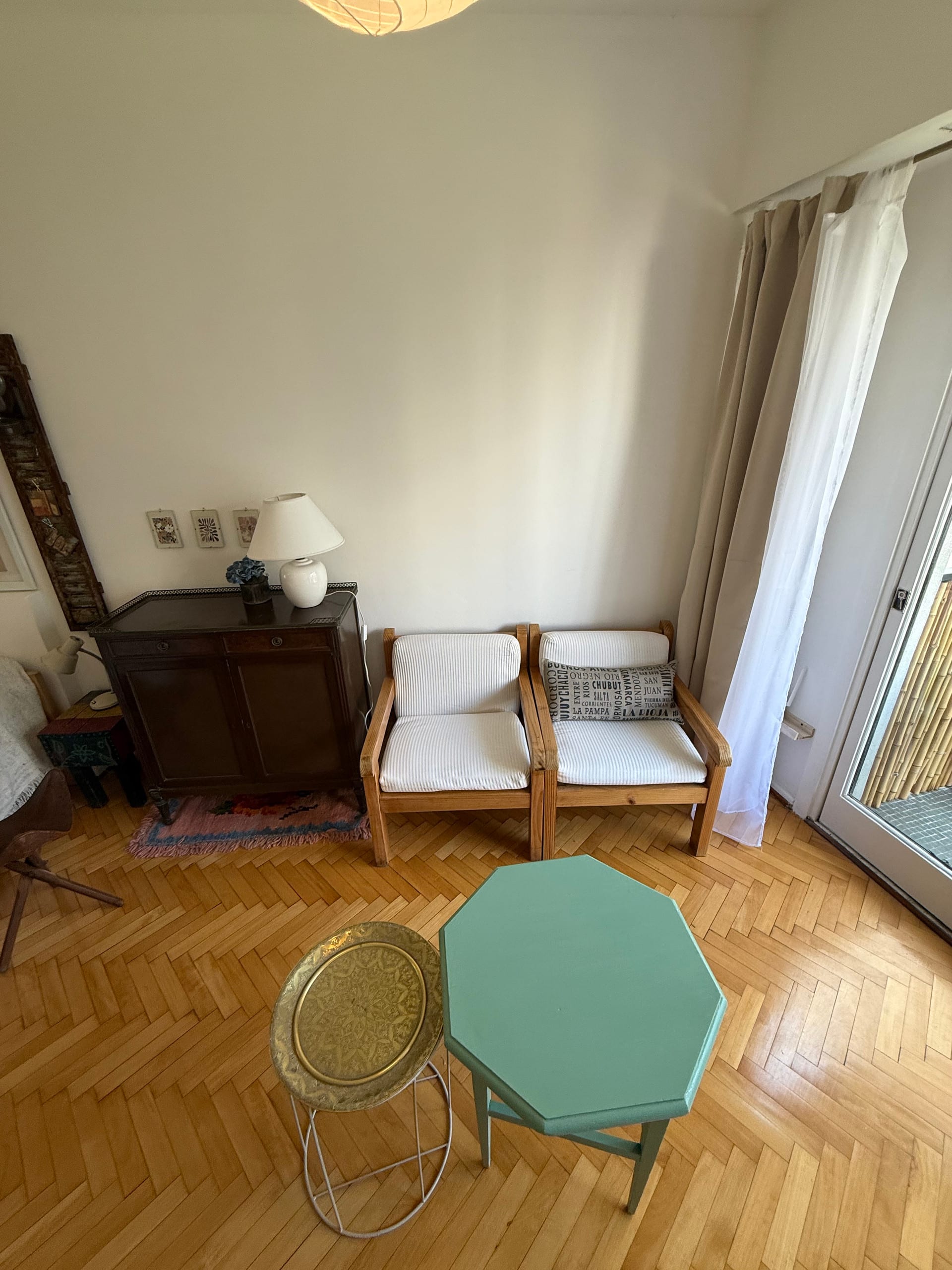 Квартира-студия с балконом в Recoleta