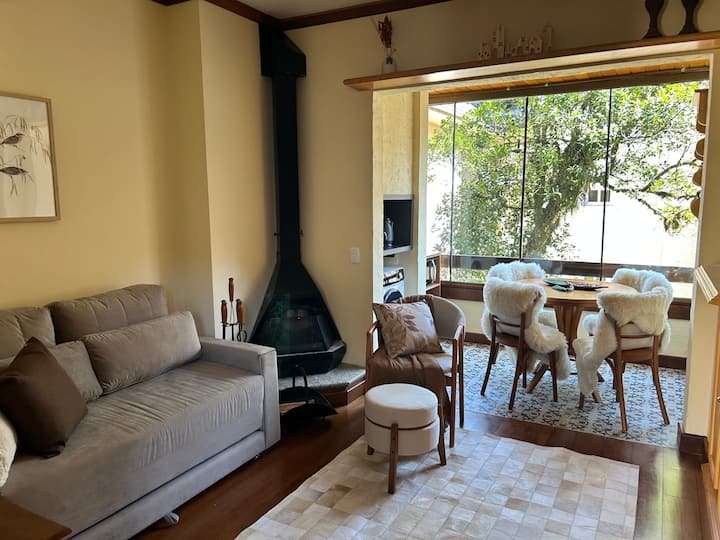 Apartamento Cheio De Estilo No Centro De Gramado - Gramado