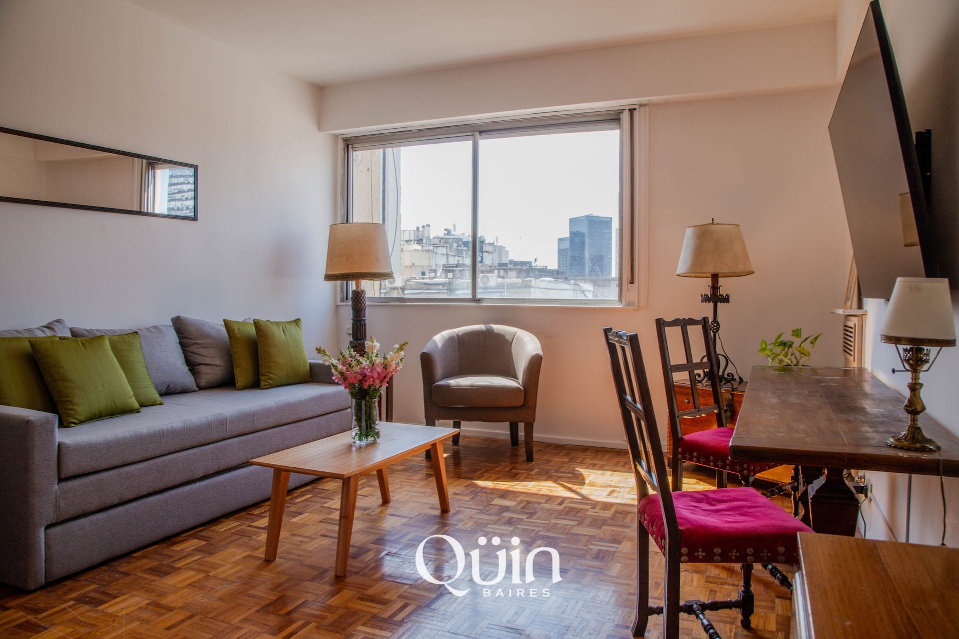 One-bedroom apartment in San Nicolás