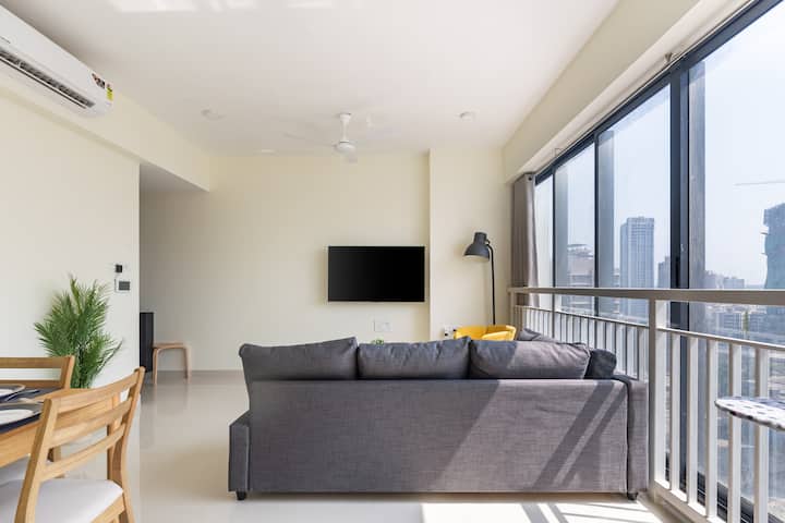 Spacious 2 Bhk Serviced Apartment In Goregaon - Mumbai