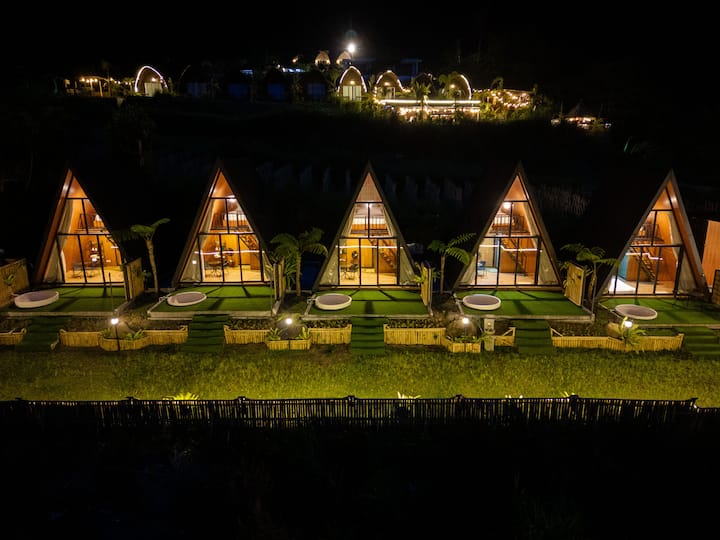 Lake & Mount View: 1br Queen W/bf, Kintamani - Kintamani