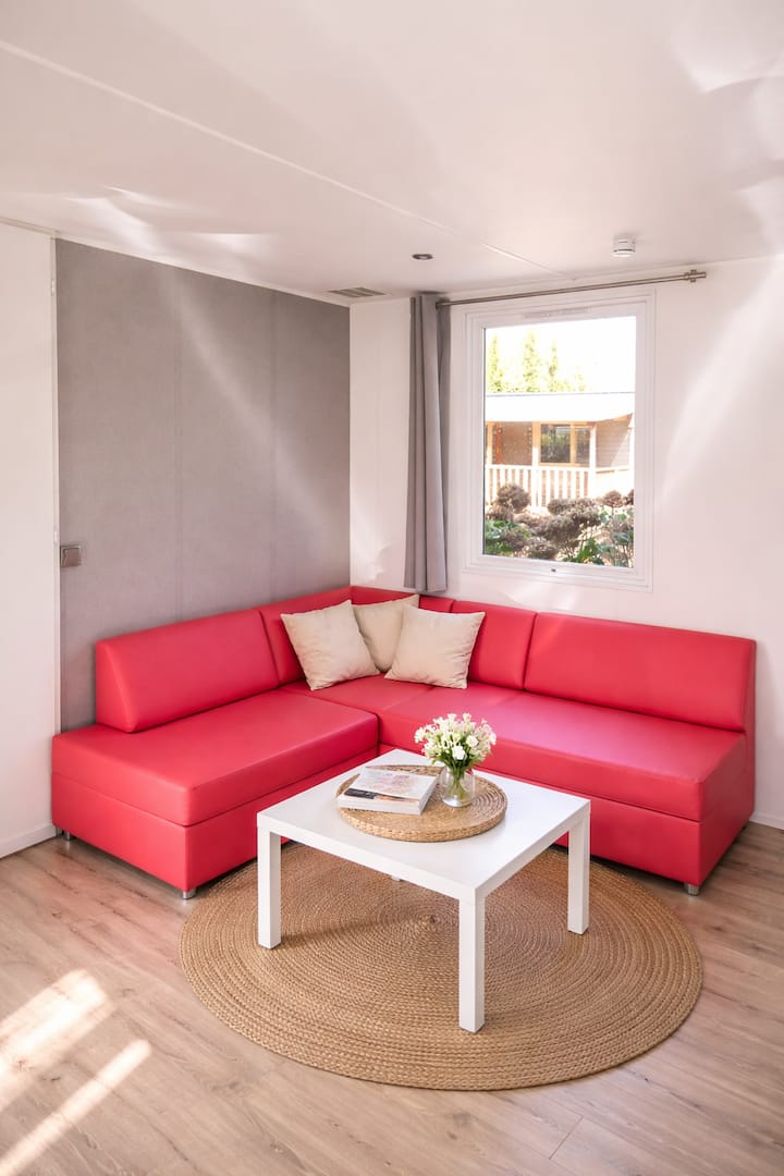 Mobil-home 4/6 Pers • Terrasse Couverte • Calme - Bretagne
