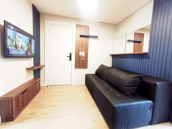 Loft Com Garagem, Piscina E Coworking No Centro606 - Blumenau